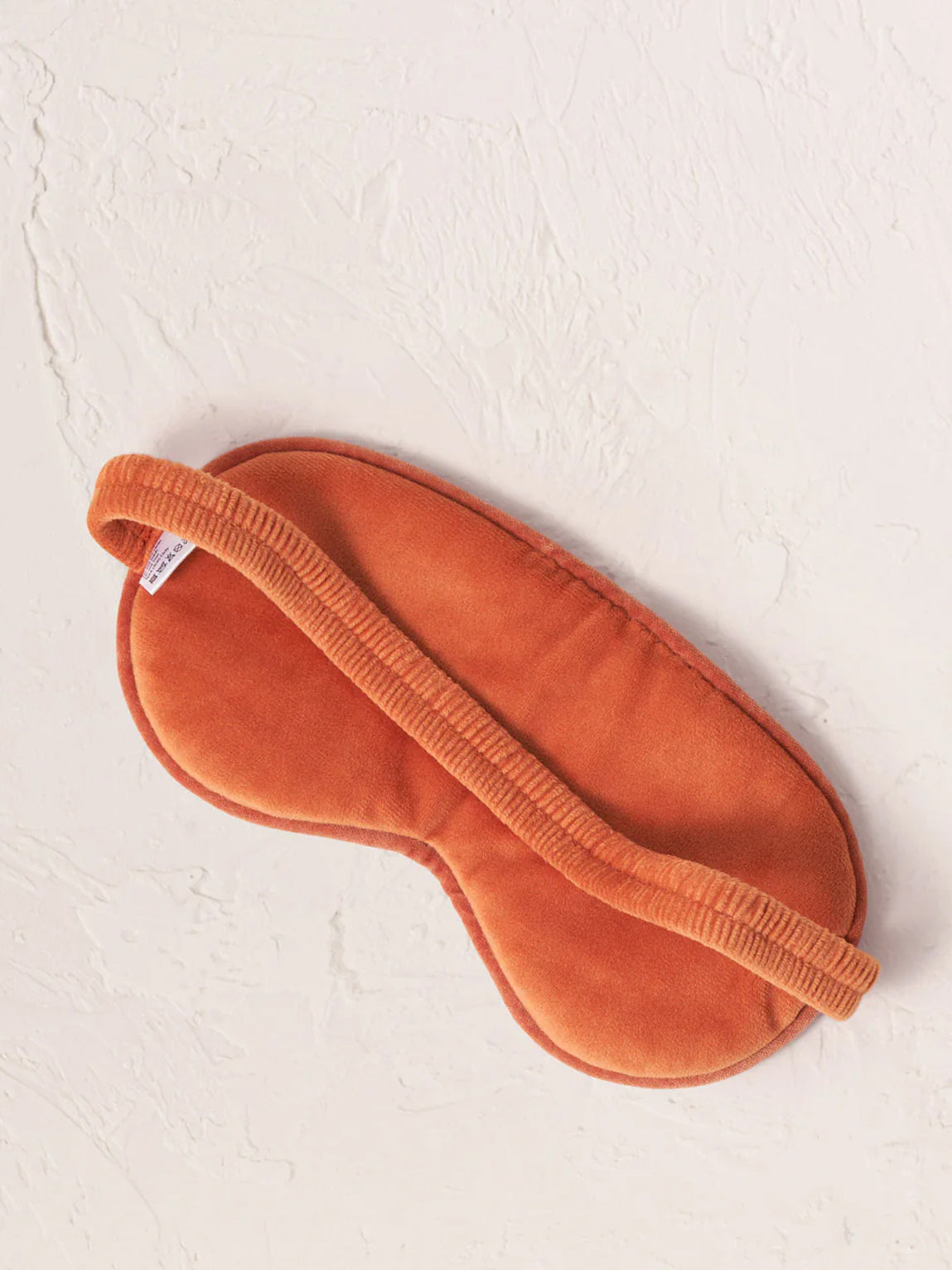 Elizabeth Scarlett Velvet Eye Mask - Rust Sun Goddess