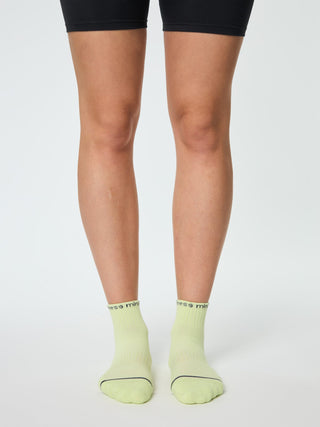 Girlfriend Collective Quarter Crew Ankle Socks - Mindfulness