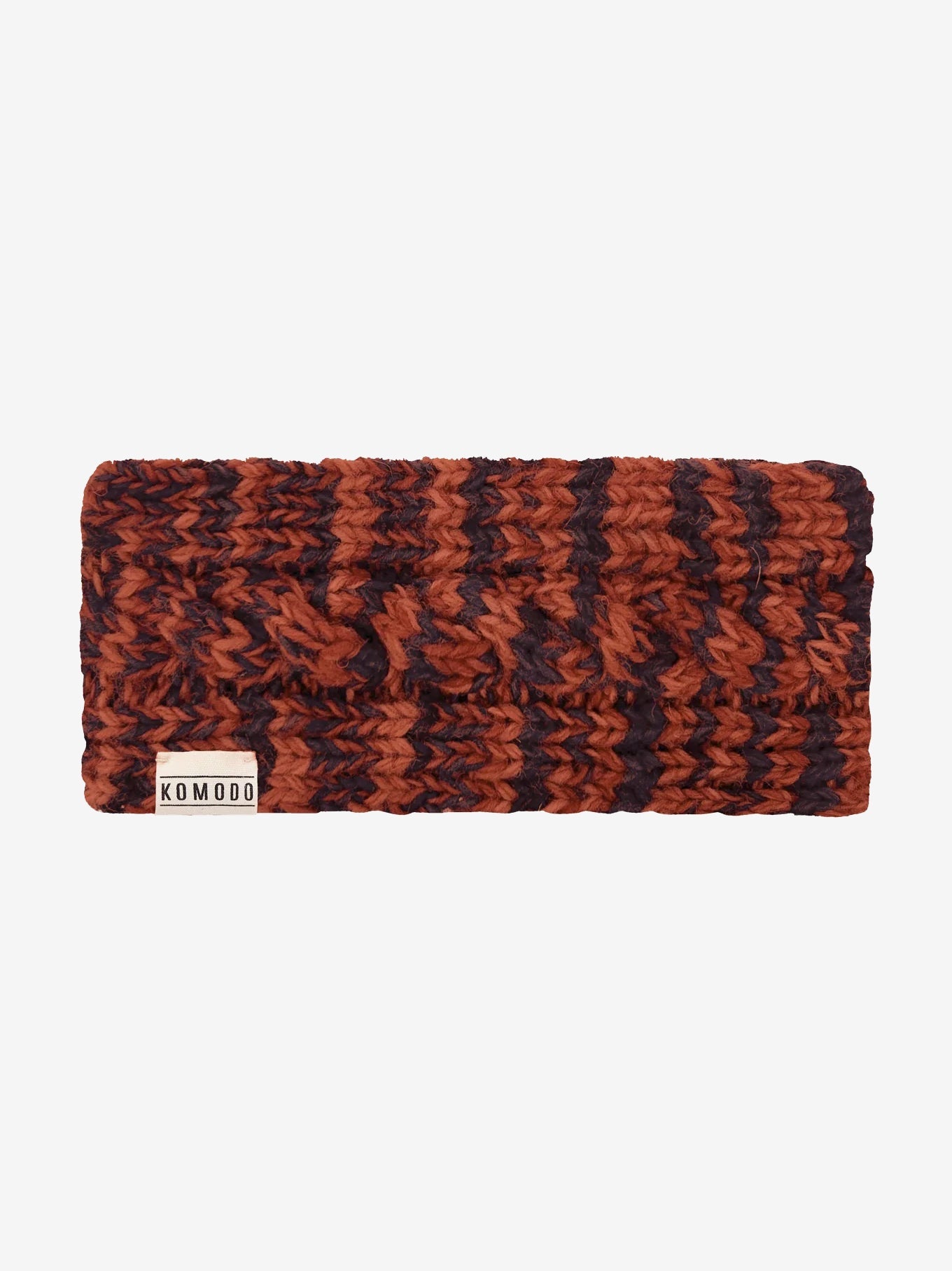 Komodo Cloud Lambswool Headband - Terracotta Space Dye