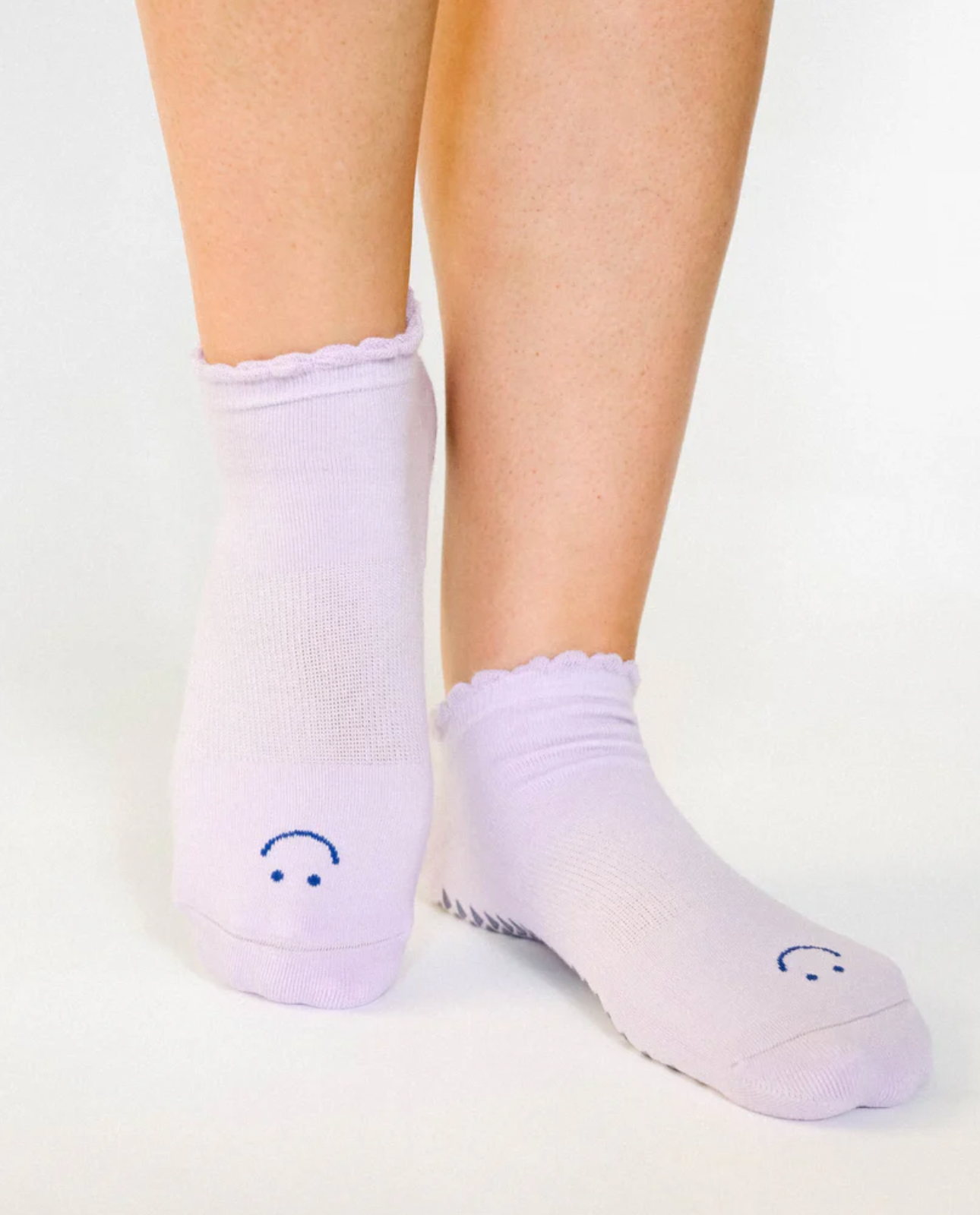 Happy Grip Sock - Lavender