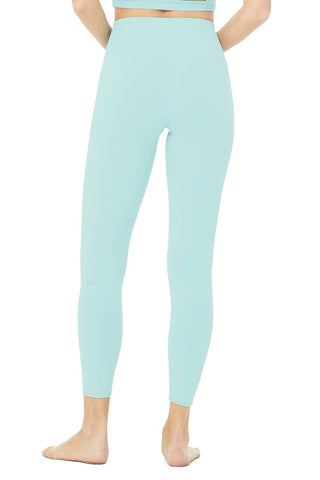 High-Waist Airbrush Legging - Blue Quartz 7/8