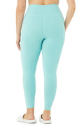 High-Waist Airbrush Legging - Blue Quartz