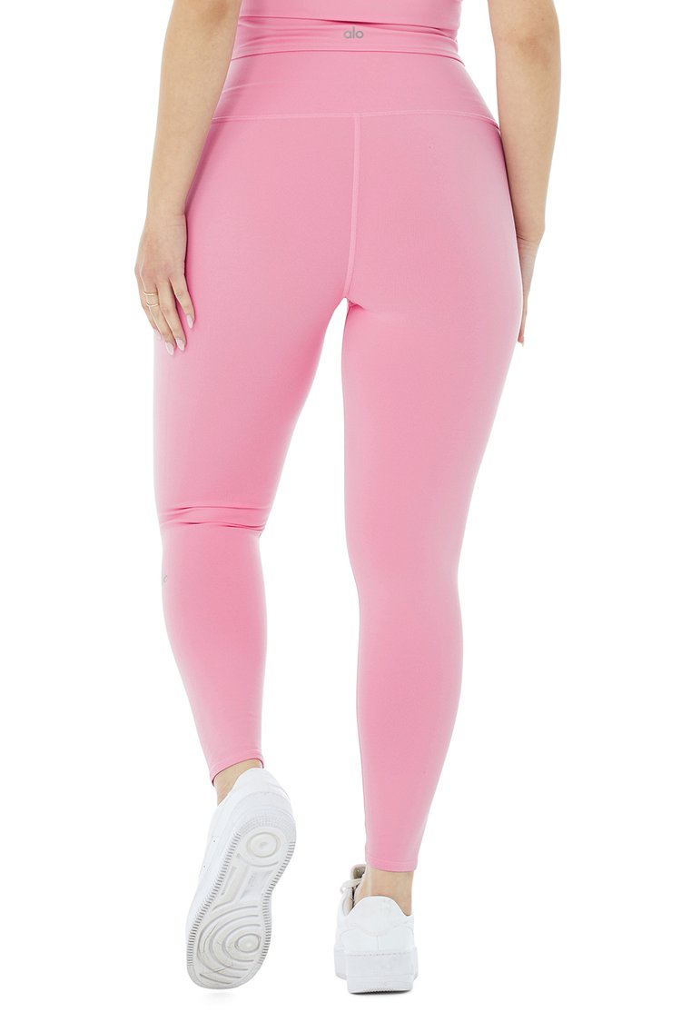 High-Waist Airbrush Legging - Parisian Pink