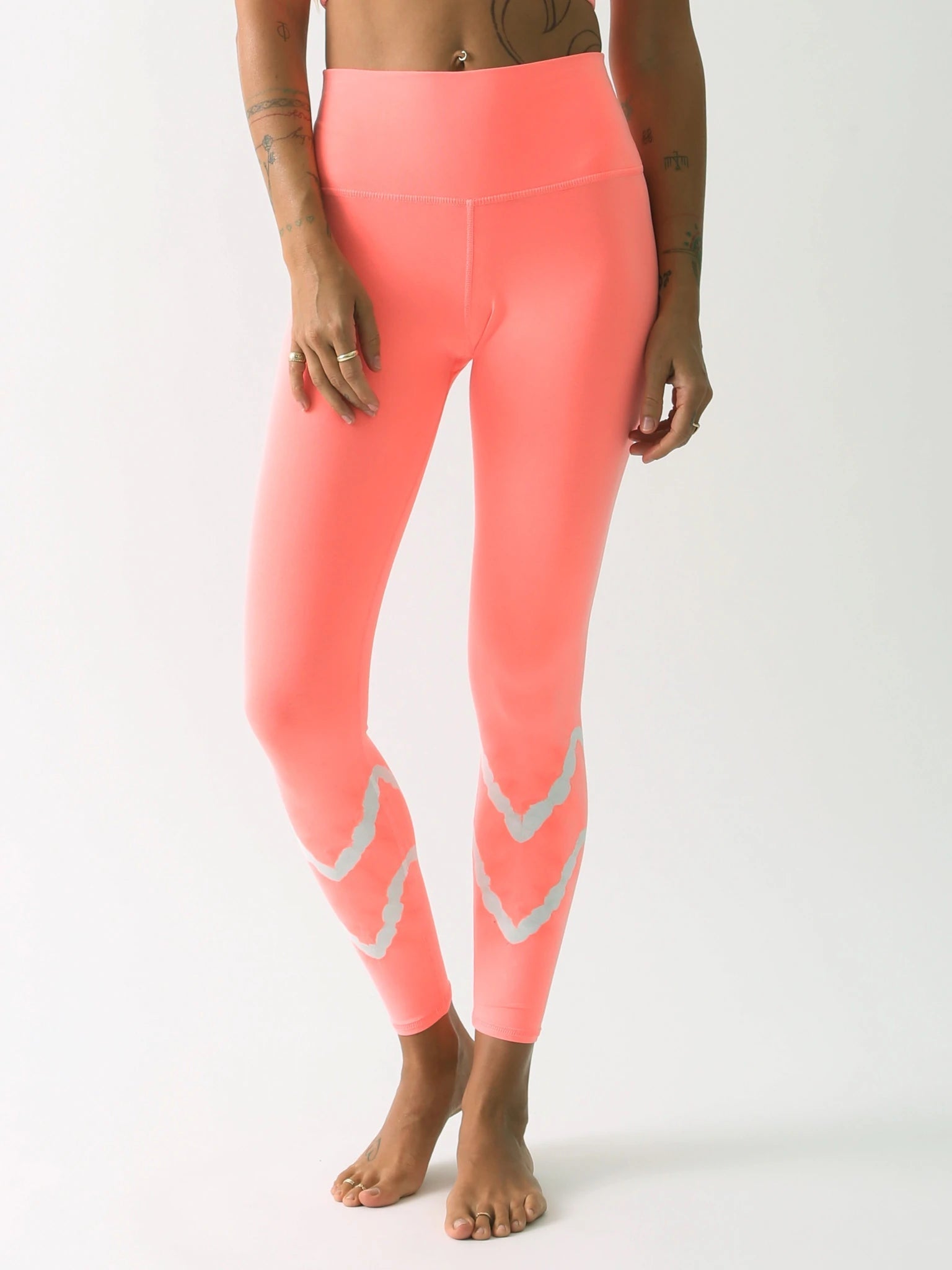 Sunset Leggings - Aperol / Cloud