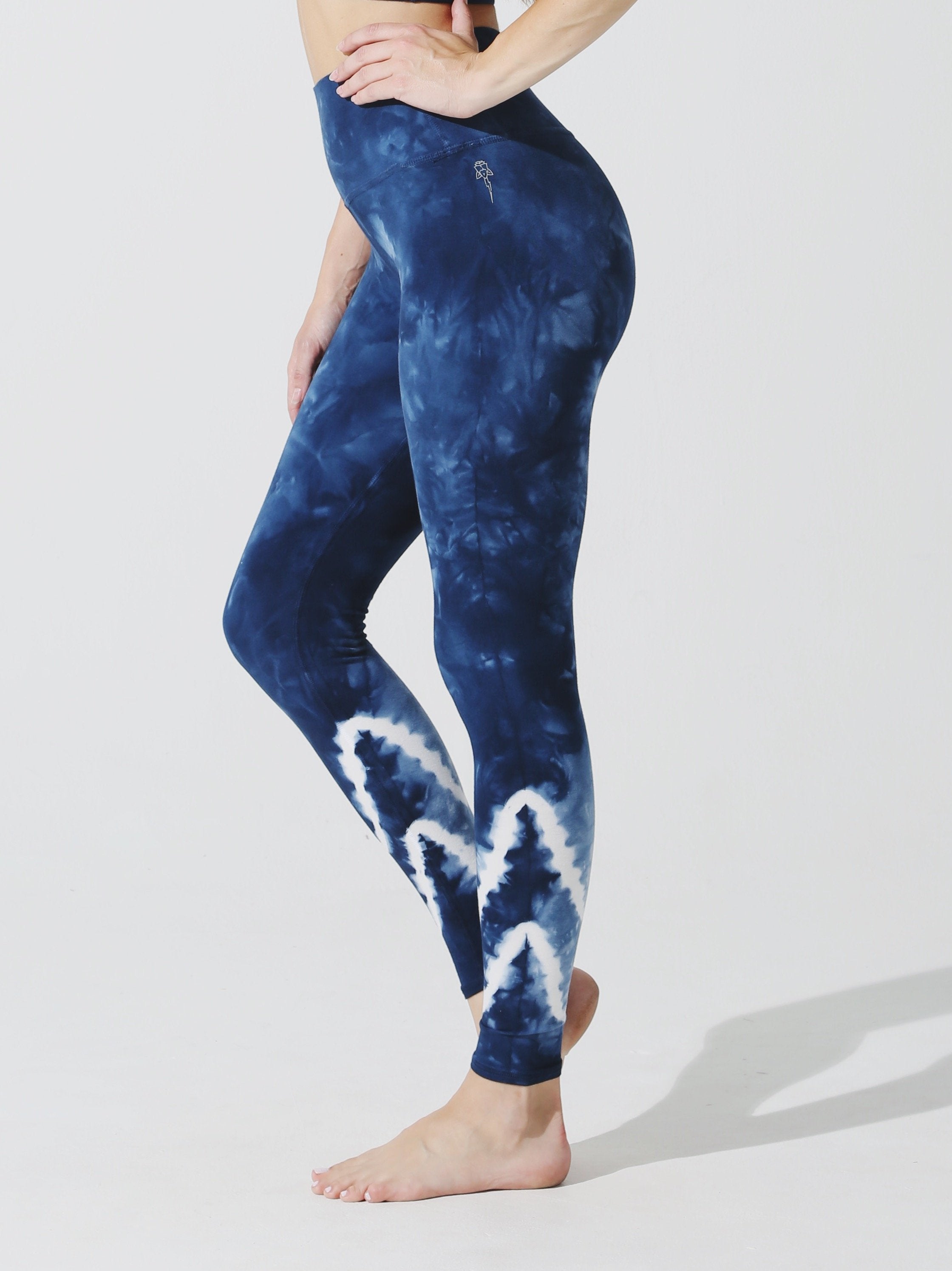 Sunset Leggings - Indigo / Cloud