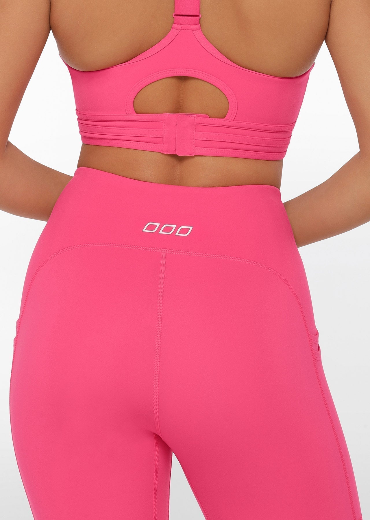 Be Active Eco No Ride Ankle Biter Leggings - Rose Pink