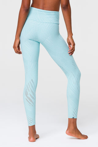 Selenite Midi Legging - Blue Tint Selenite