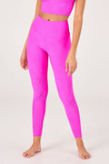 Selenite Midi Legging - Knockout Pink