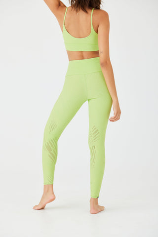 Selenite Midi Legging - Mint Butterfly Selenite